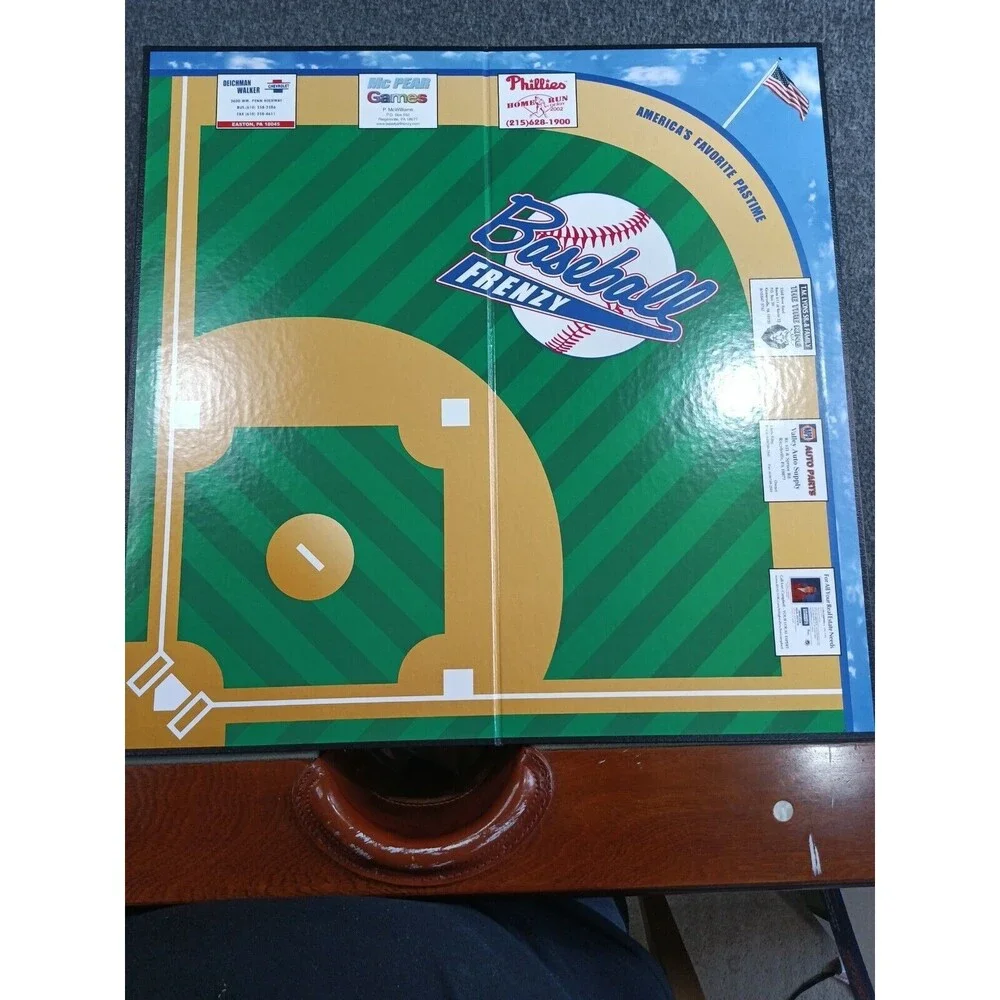Baseball Frenzy Trivia Board Game Major League Little League Softball